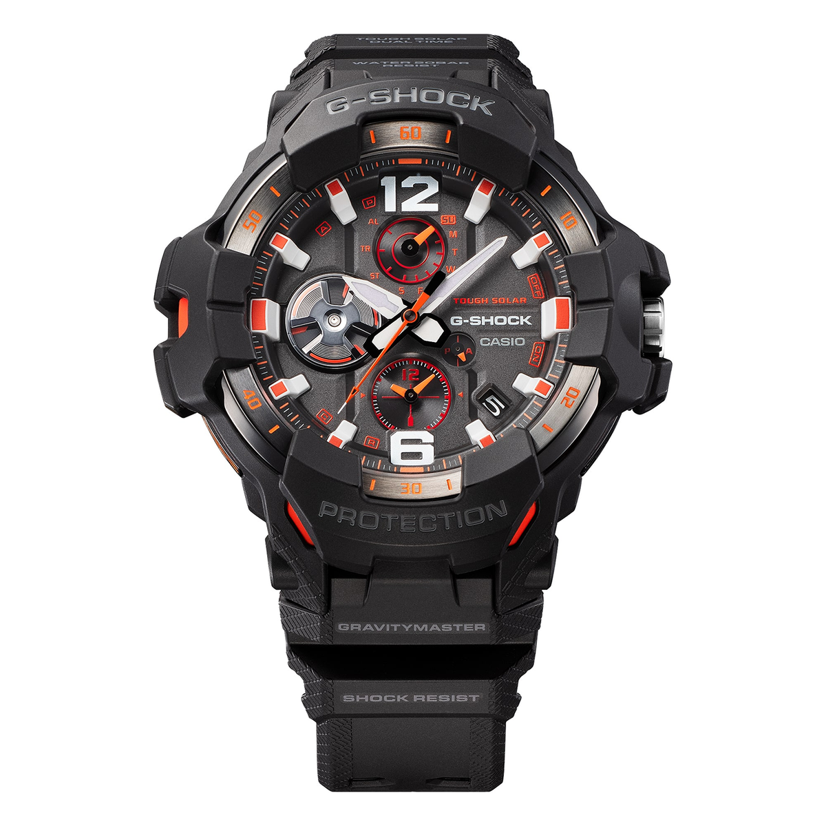 Relógio Casio G-SHOCK GravityMaster GR-B300-1A4DR *Carbon, Solar