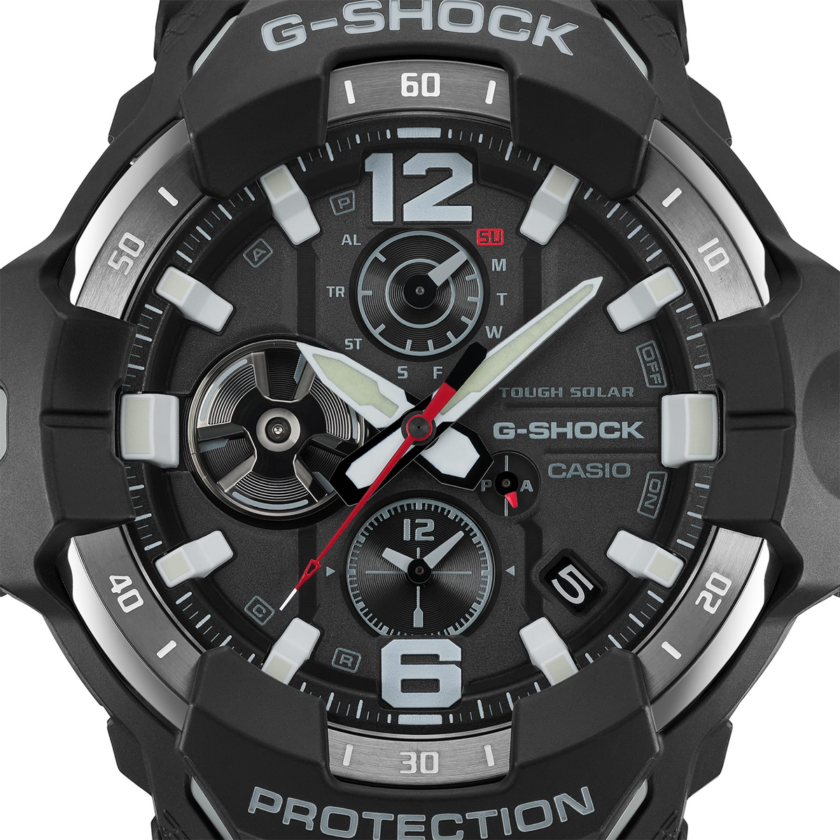 Relógio Casio G-SHOCK GravityMaster GR-B300-1ADR *Carbon, Solar