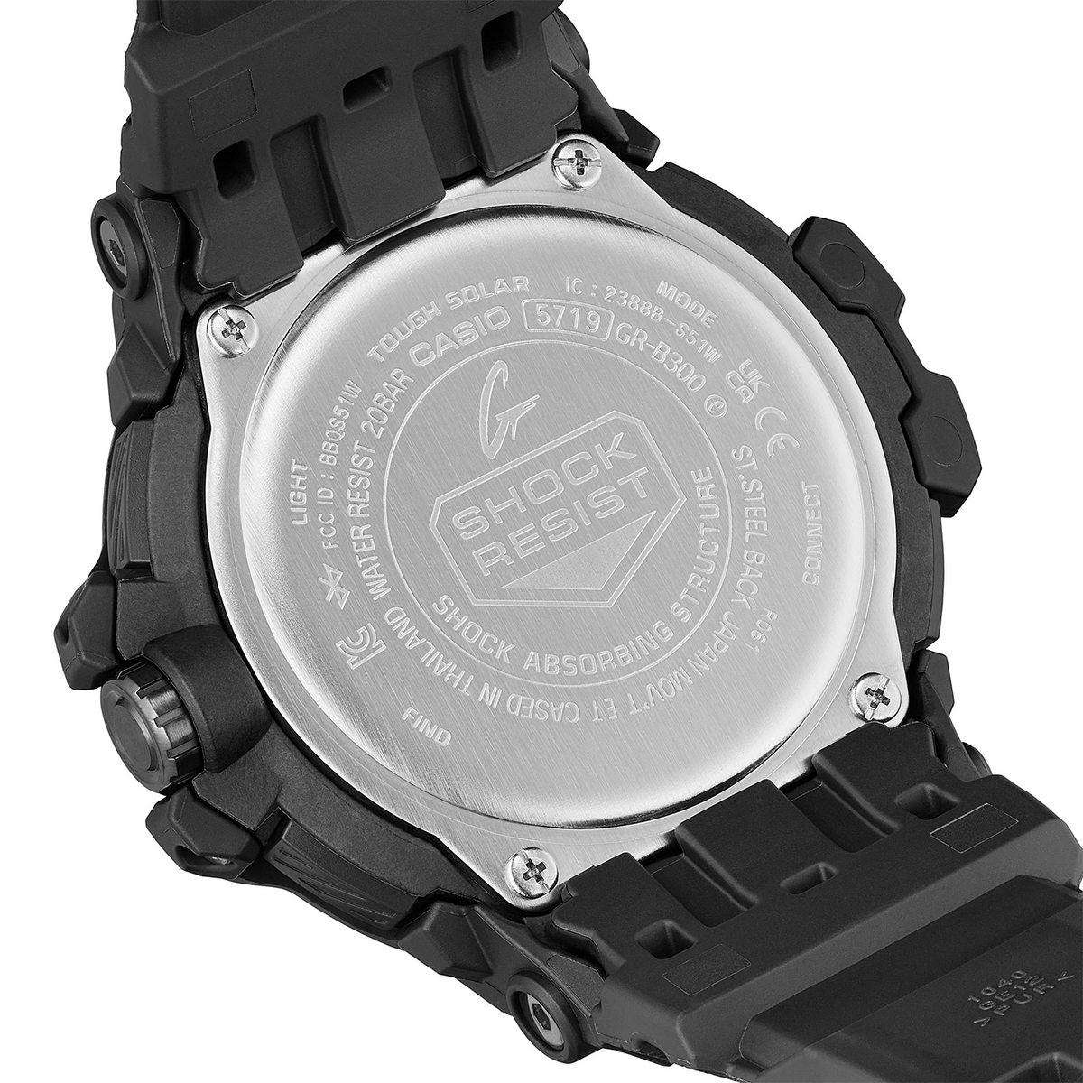 Relógio Casio G-SHOCK GravityMaster GR-B300-1ADR *Carbon, Solar