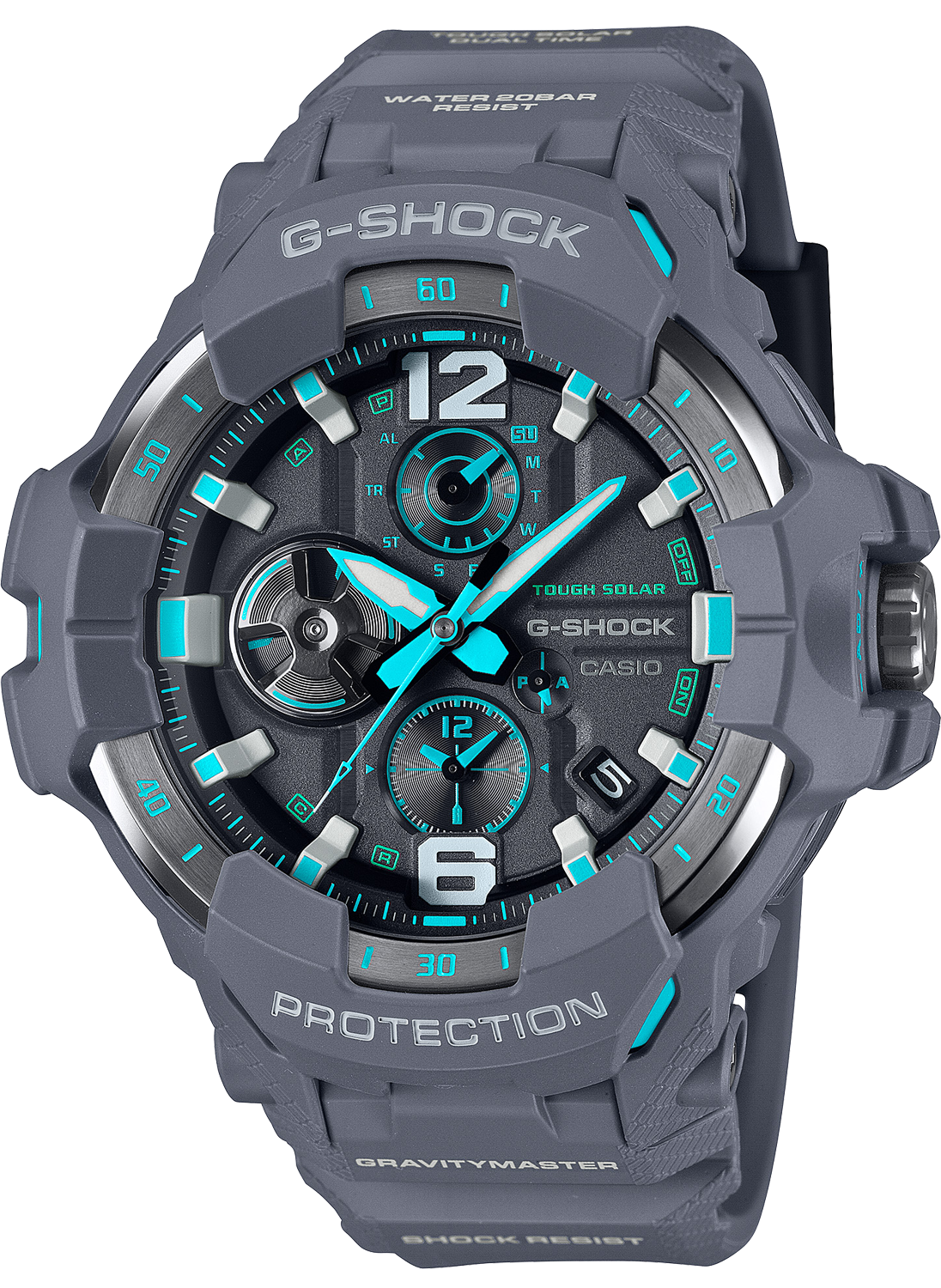 Relógio Casio G-SHOCK GravityMaster GR-B300-8A2DR *Carbon, Solar