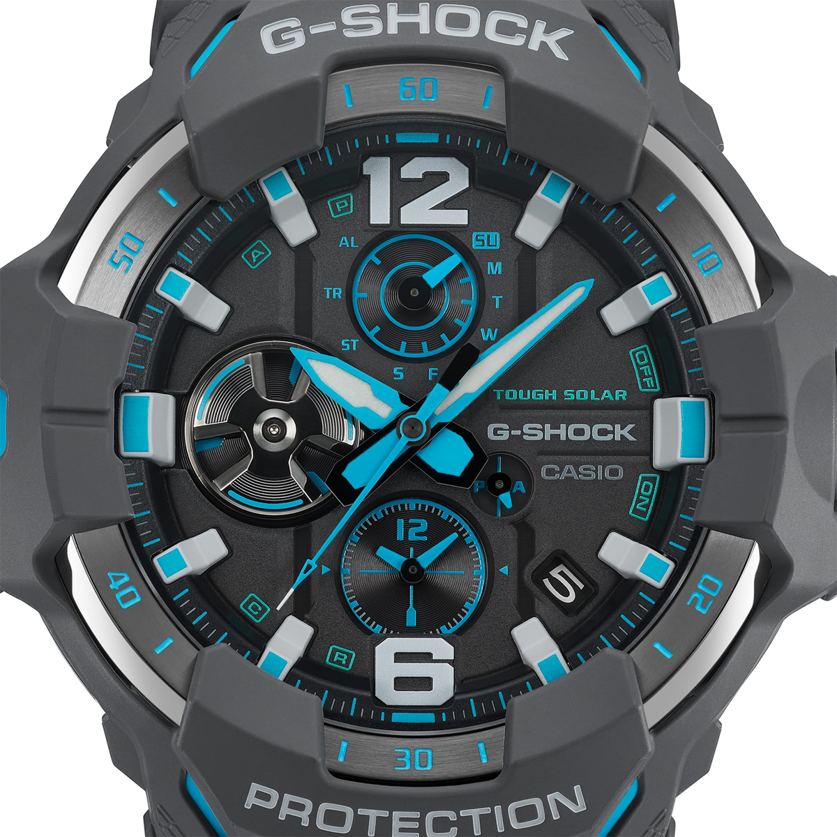 Relógio Casio G-SHOCK GravityMaster GR-B300-8A2DR *Carbon, Solar