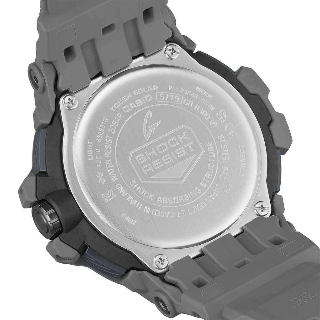 Relógio Casio G-SHOCK GravityMaster GR-B300-8A2DR *Carbon, Solar