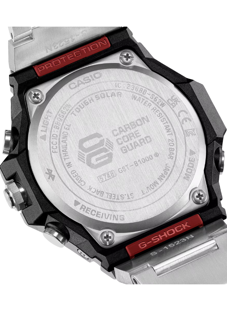 Relógio Casio G-SHOCK G-Steel GST-B1000D-1A *Bluetooth