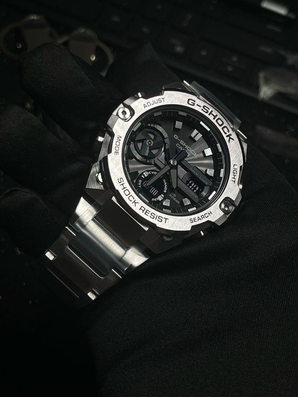Relógio Casio G-SHOCK G-Steel GST-B400D-1ADR