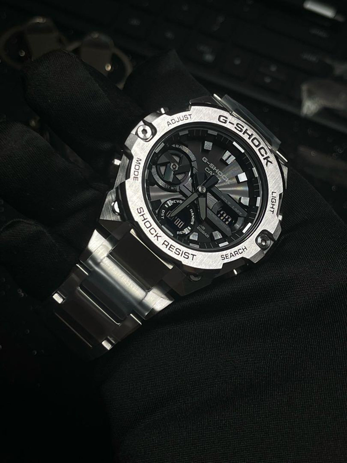 Relógio Casio G-SHOCK G-Steel GST-B400D-1ADR
