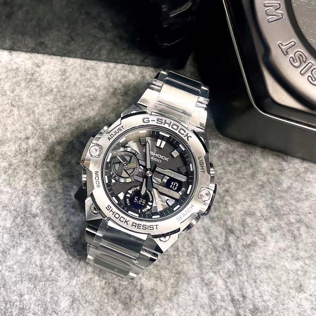 Relógio Casio G-SHOCK G-Steel GST-B400D-1ADR
