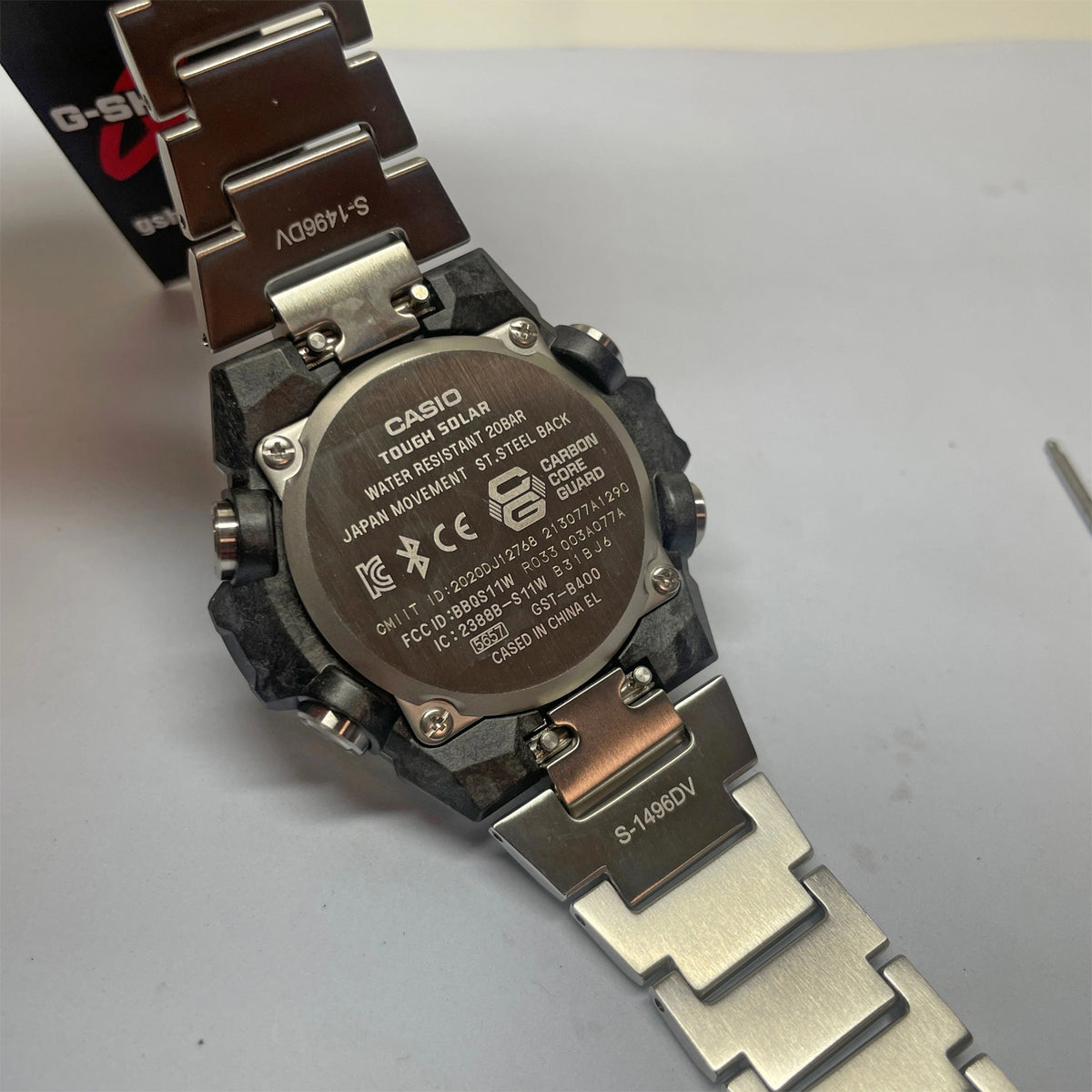 Relógio Casio G-SHOCK G-Steel GST-B400D-1ADR