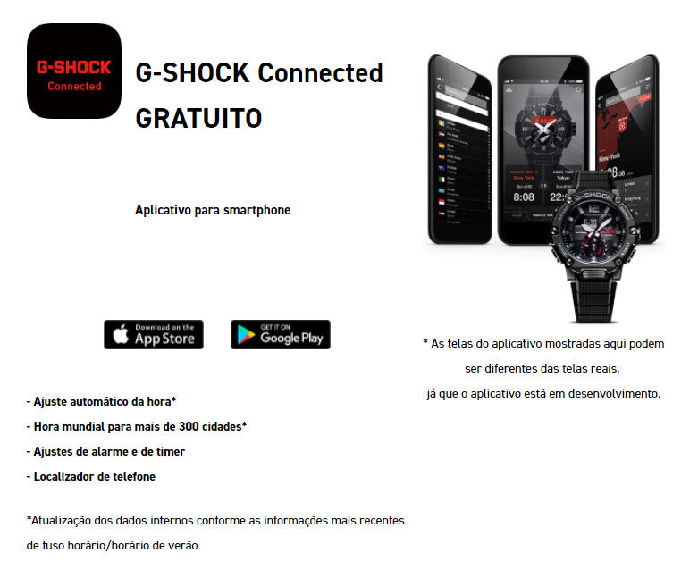 Relógio Casio G-SHOCK G-Steel GST-B400D-1ADR