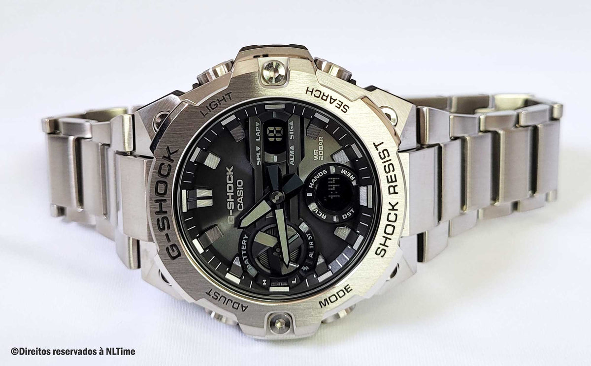 Relógio Casio G-SHOCK G-Steel GST-B400D-1ADR