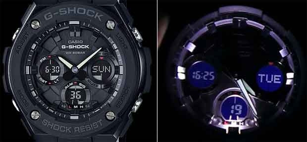 Relógio CASIO G-Shock G-Steel GST-S100G-1BDR *Solar