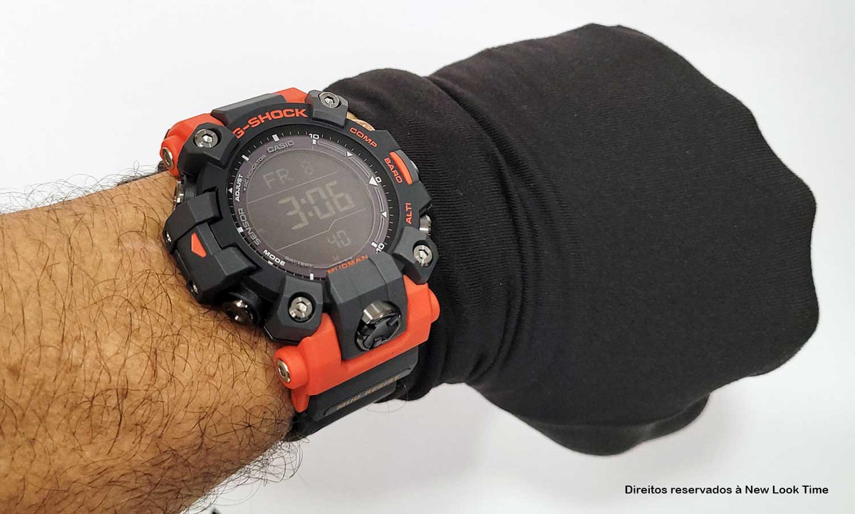 Relógio Casio G-SHOCK Master Of G Mudman GW-9500-1A4DR *Carbon Core Guard