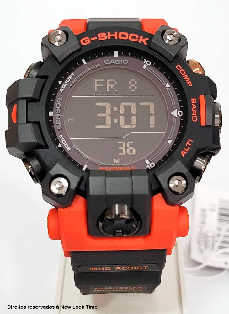 Relógio Casio G-SHOCK Master Of G Mudman GW-9500-1A4DR *Carbon Core Guard