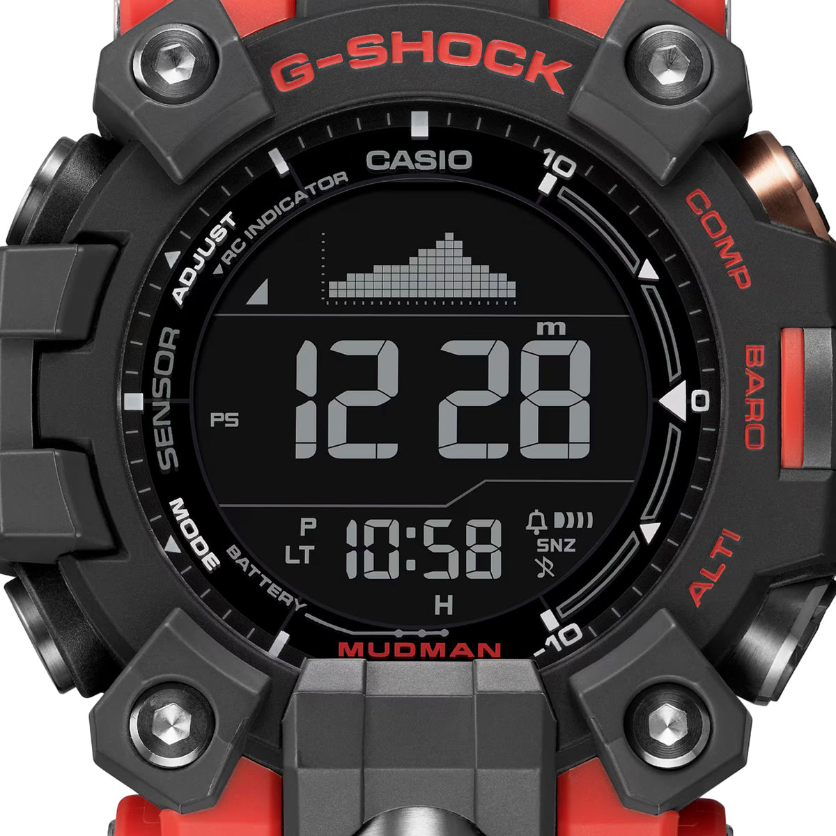 Relógio Casio G-SHOCK Master Of G Mudman GW-9500-1A4DR *Carbon Core Guard