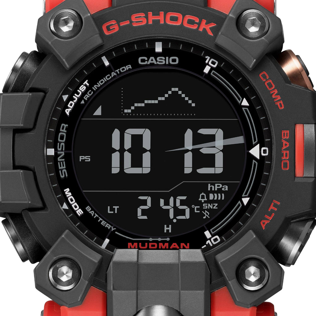 Relógio Casio G-SHOCK Master Of G Mudman GW-9500-1A4DR *Carbon Core Guard
