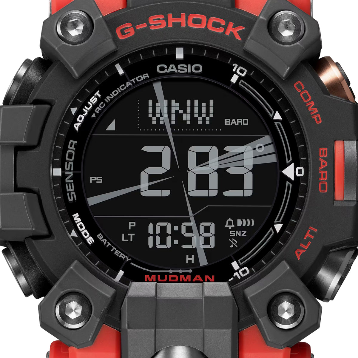 Relógio Casio G-SHOCK Master Of G Mudman GW-9500-1A4DR *Carbon Core Guard