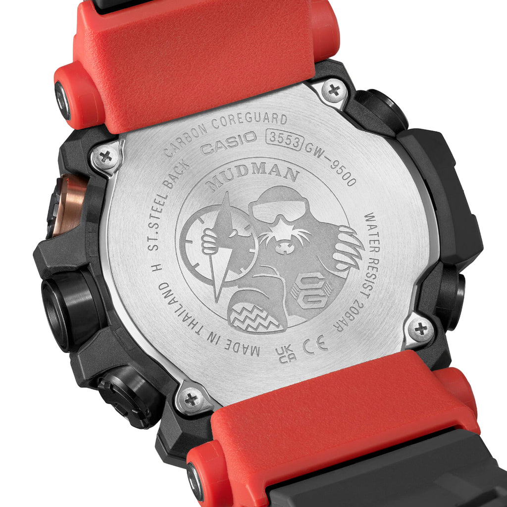 Relógio Casio G-SHOCK Master Of G Mudman GW-9500-1A4DR *Carbon Core Guard
