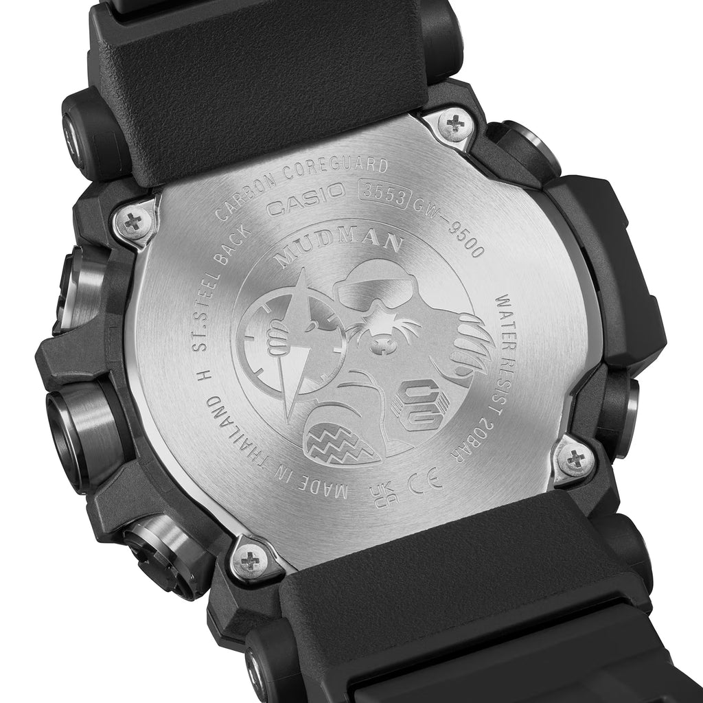 Relógio Casio G-SHOCK Master Of G Mudman GW-9500-1DR *Carbon Core Guard