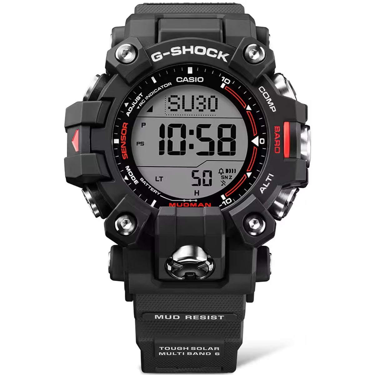 Relógio Casio G-SHOCK Master Of G Mudman GW-9500-1DR *Carbon Core Guard
