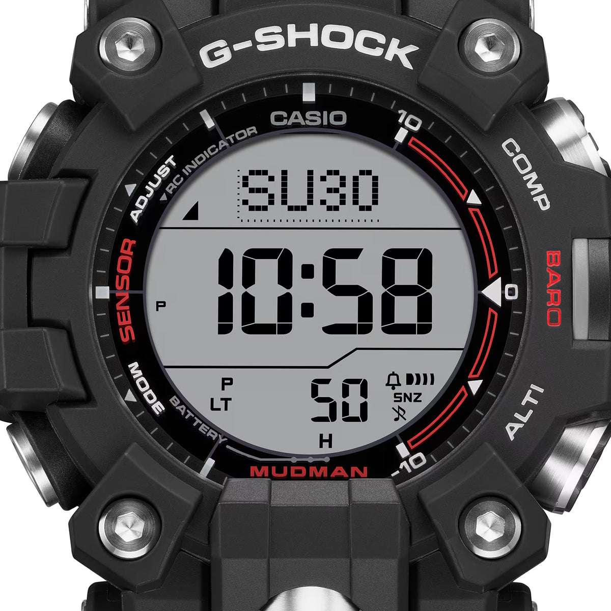 Relógio Casio G-SHOCK Master Of G Mudman GW-9500-1DR *Carbon Core Guard
