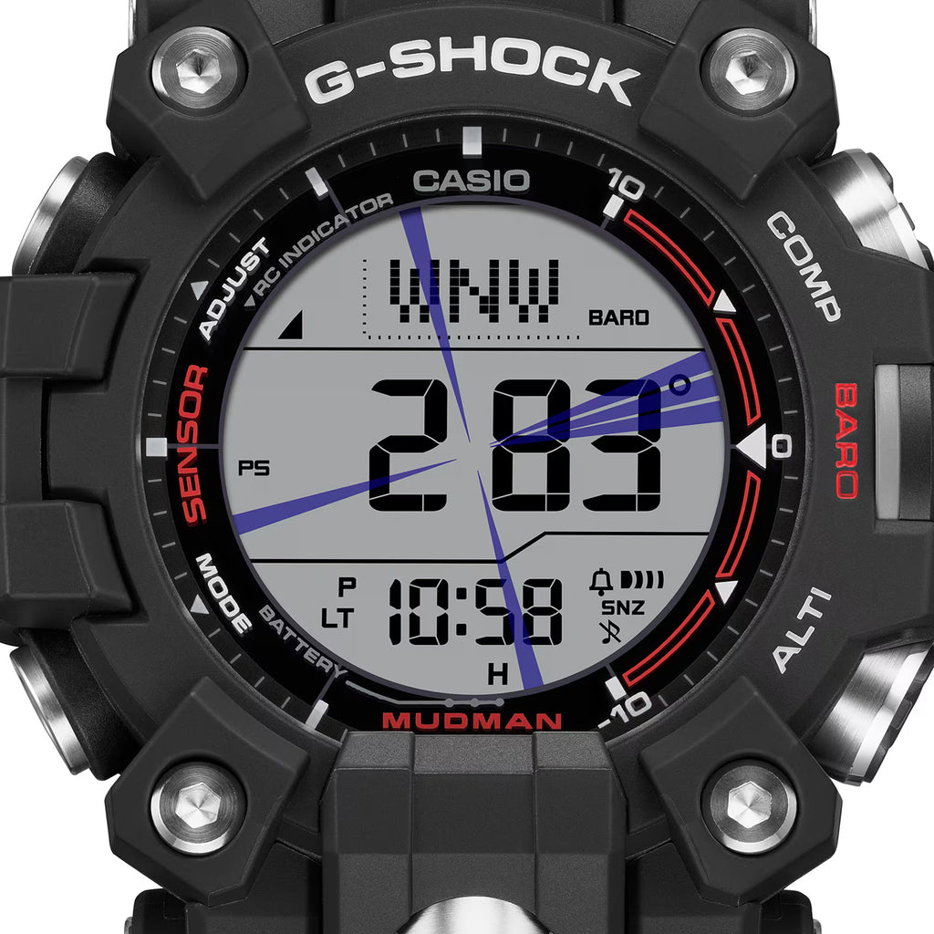 Relógio Casio G-SHOCK Master Of G Mudman GW-9500-1DR *Carbon Core Guard