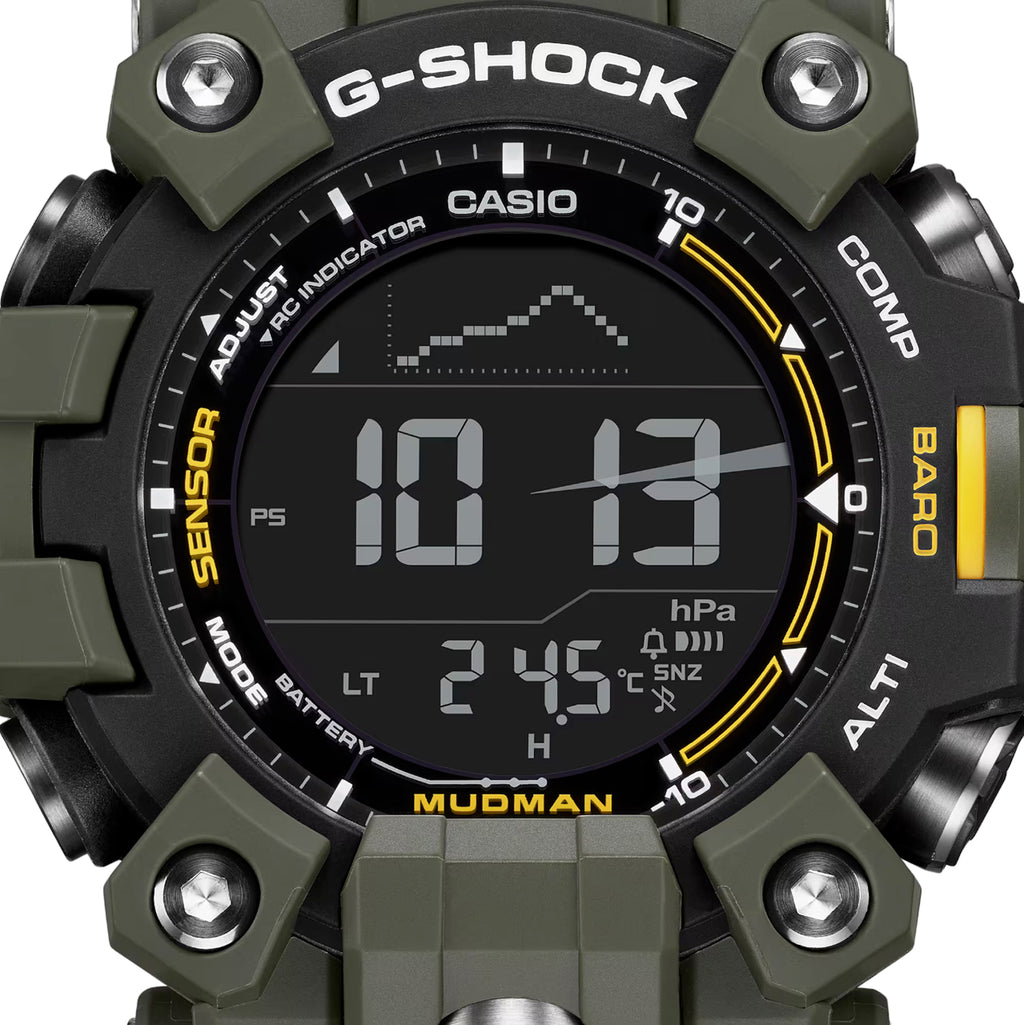 Relógio Casio G-SHOCK Master Of G Mudman GW-9500-3DR *Carbon Core Guard
