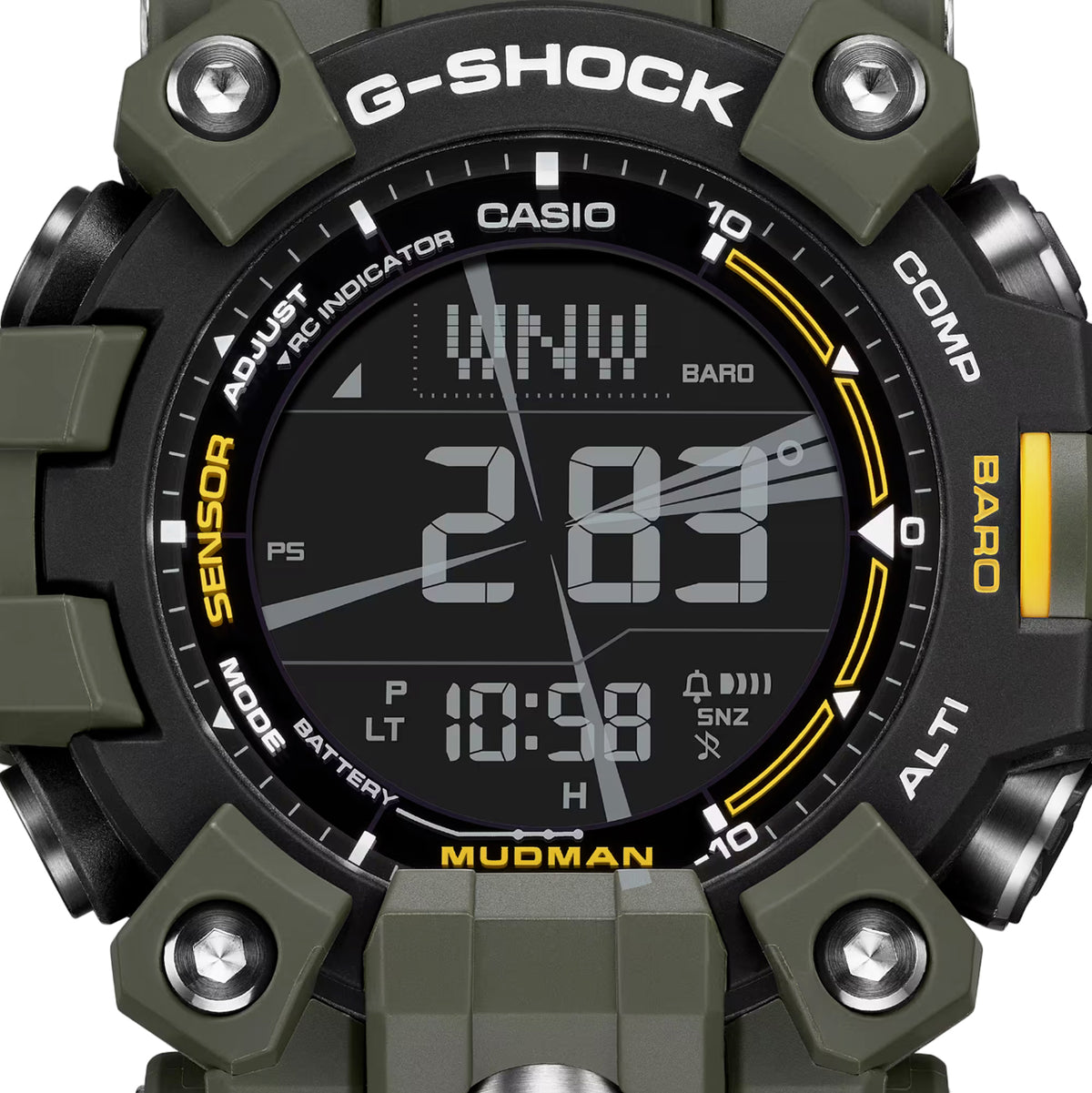 Relógio Casio G-SHOCK Master Of G Mudman GW-9500-3DR *Carbon Core Guard