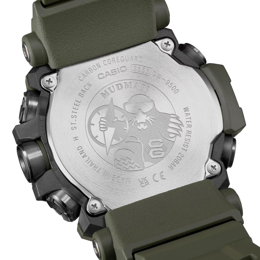 Relógio Casio G-SHOCK Master Of G Mudman GW-9500-3DR *Carbon Core Guard