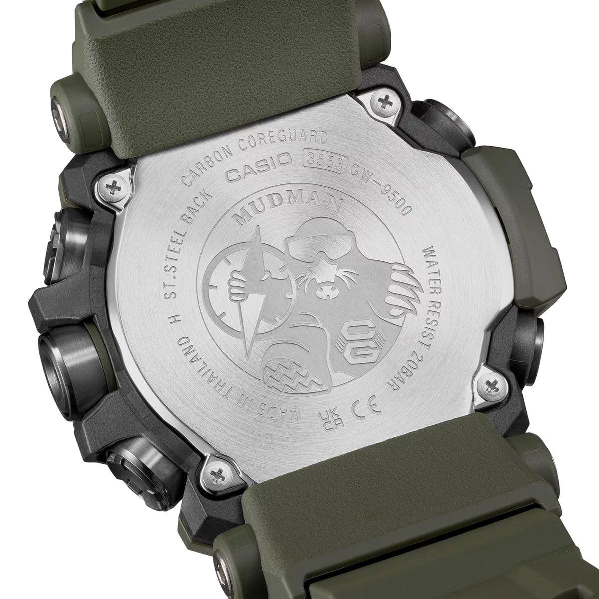 Relógio Casio G-SHOCK Master Of G Mudman GW-9500-3DR *Carbon Core Guard