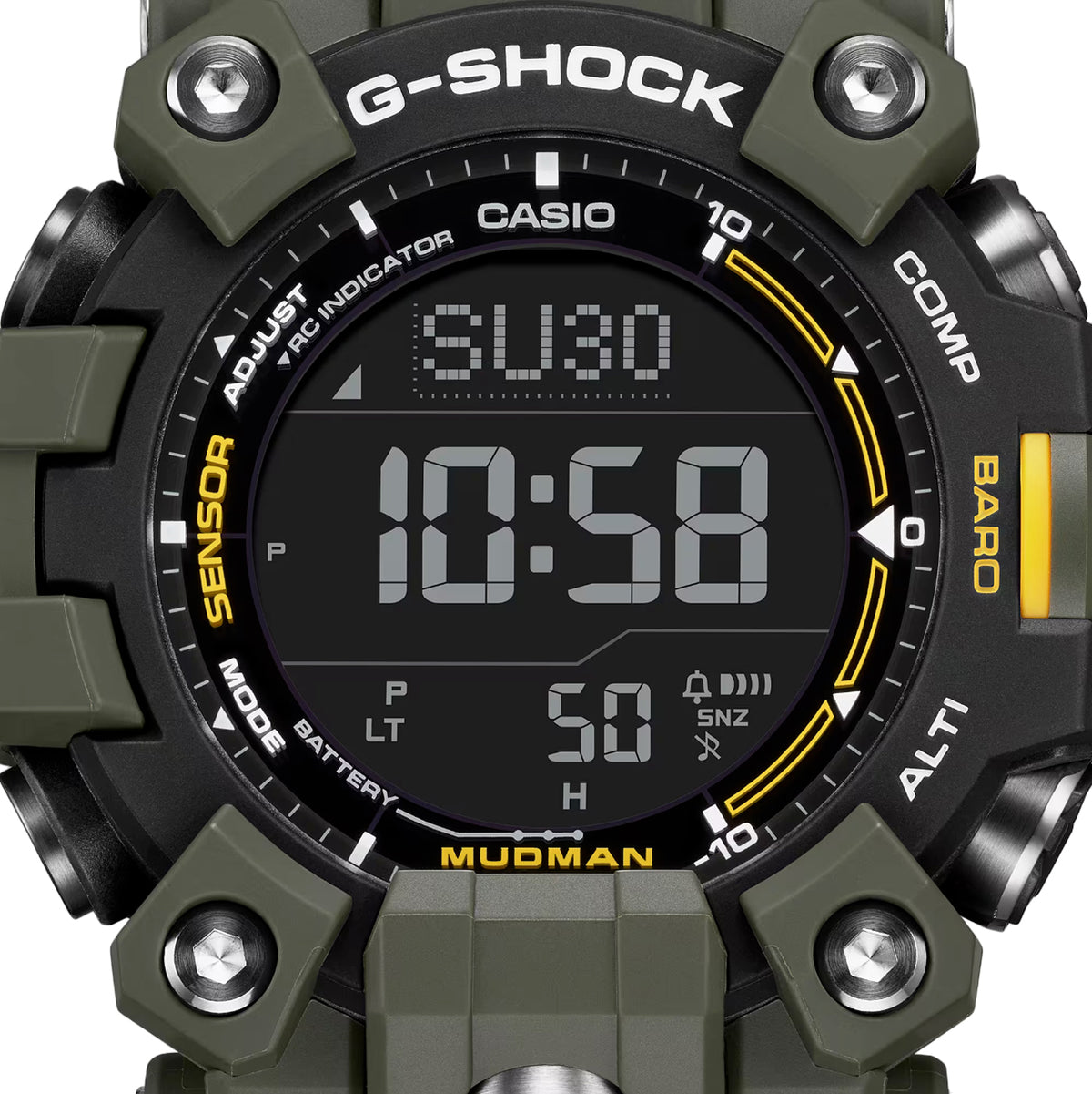 Relógio Casio G-SHOCK Master Of G Mudman GW-9500-3DR *Carbon Core Guard