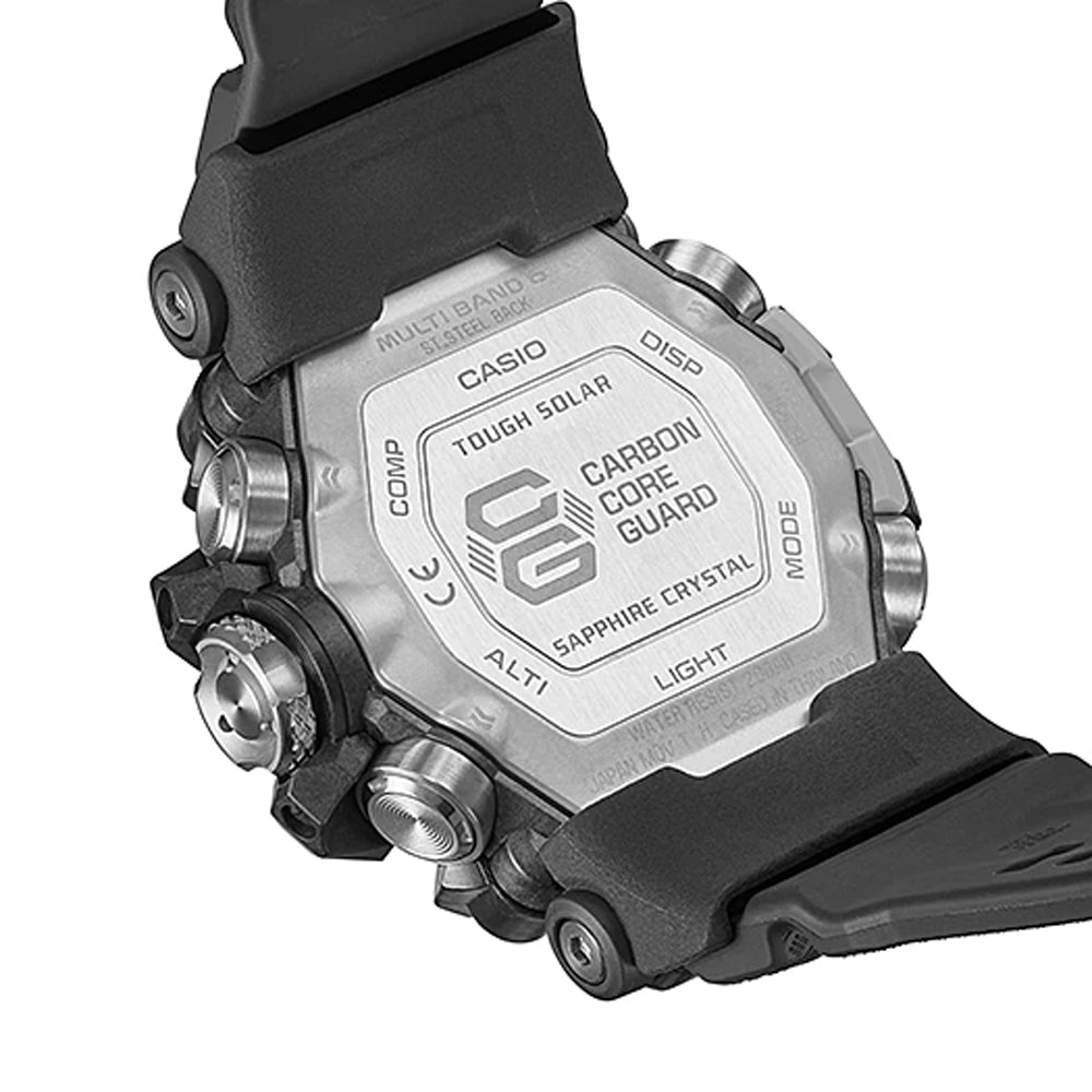Relógio Casio G-SHOCK Mudmaster GWG-2000-1A1 *Carbon, Solar, Safira