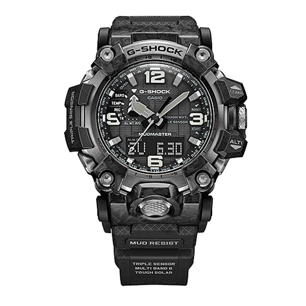 Relógio Casio G-SHOCK Mudmaster GWG-2000-1A1 *Carbon, Solar, Safira