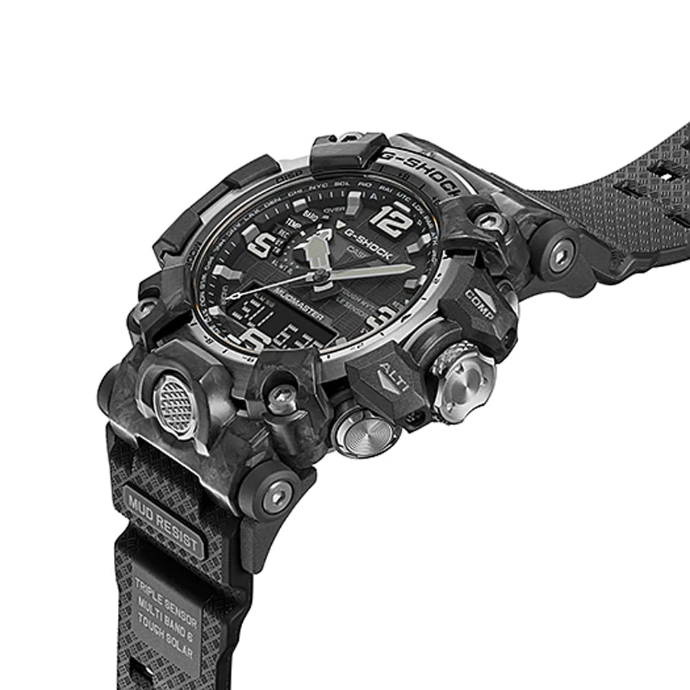 Relógio Casio G-SHOCK Mudmaster GWG-2000-1A1 *Carbon, Solar, Safira