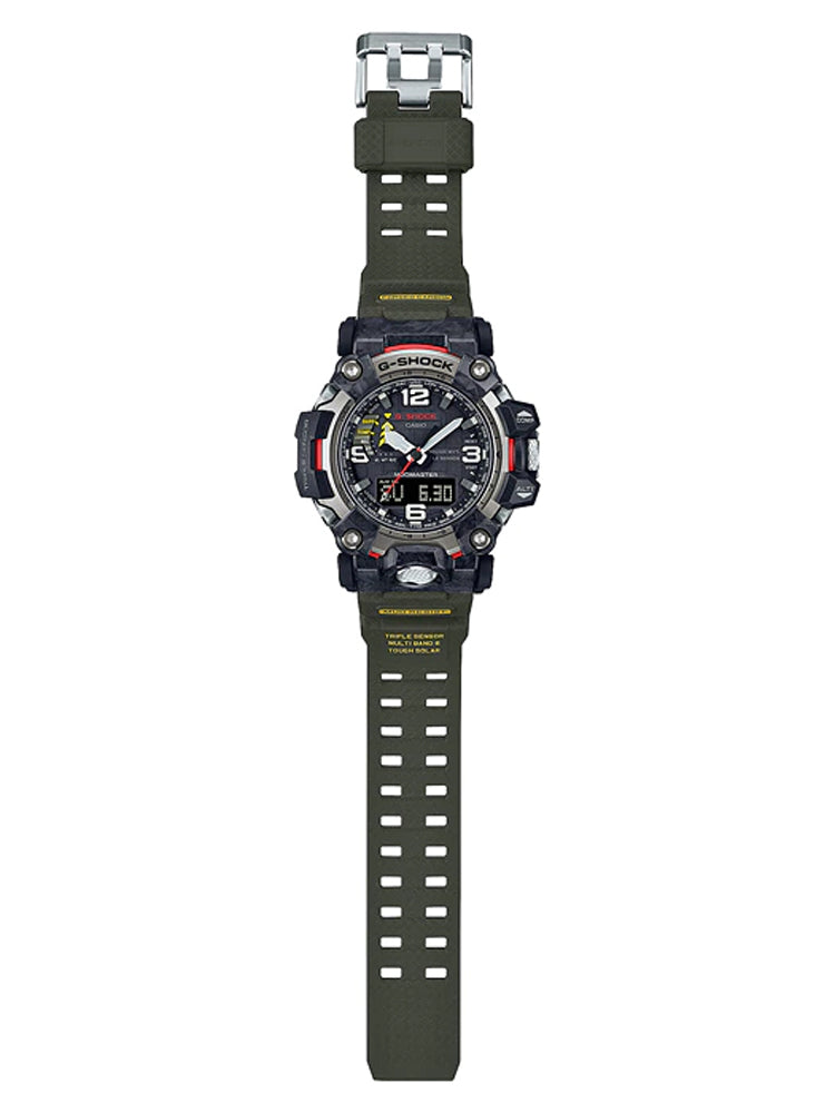 Relógio Casio G-SHOCK Mudmaster GWG-2000-1A3 *Carbon, Solar, Safira