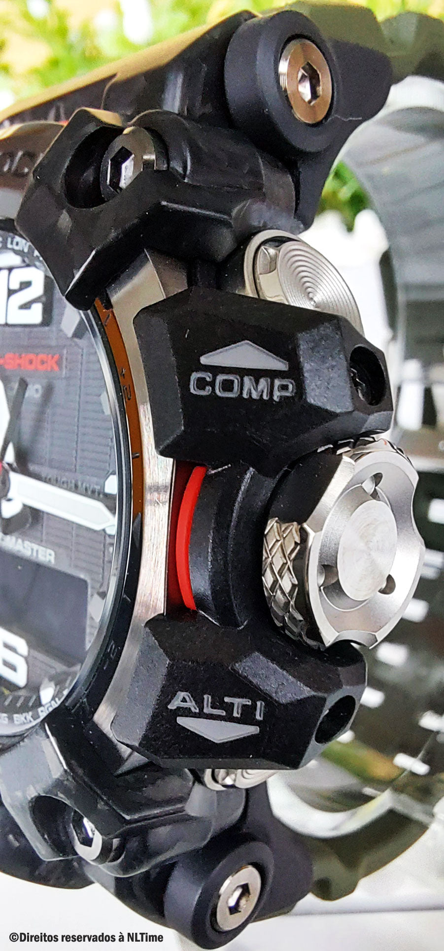 Relógio Casio G-SHOCK Mudmaster GWG-2000-1A3 *Carbon, Solar, Safira