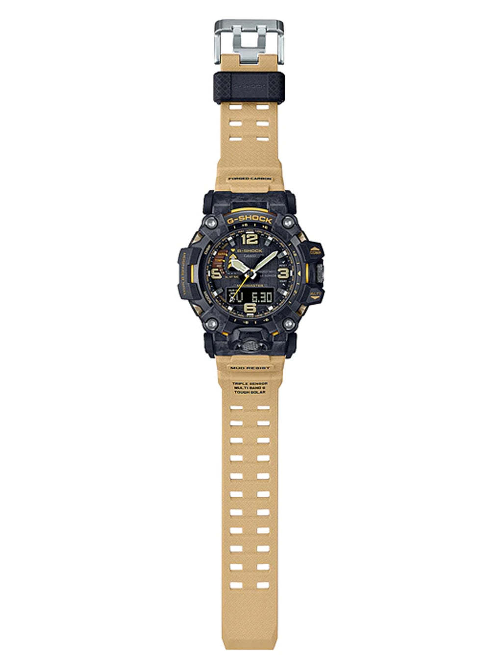 Relógio Casio G-SHOCK Mudmaster GWG-2000-1A5 *Carbon, Solar, Safira