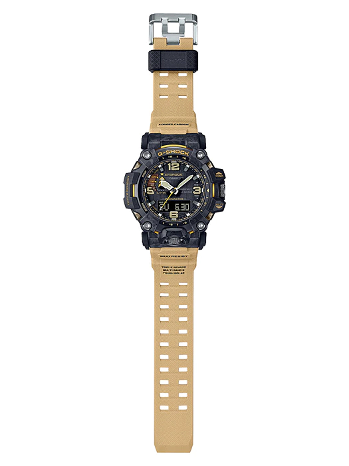Relógio Casio G-SHOCK Mudmaster GWG-2000-1A5 *Carbon, Solar, Safira