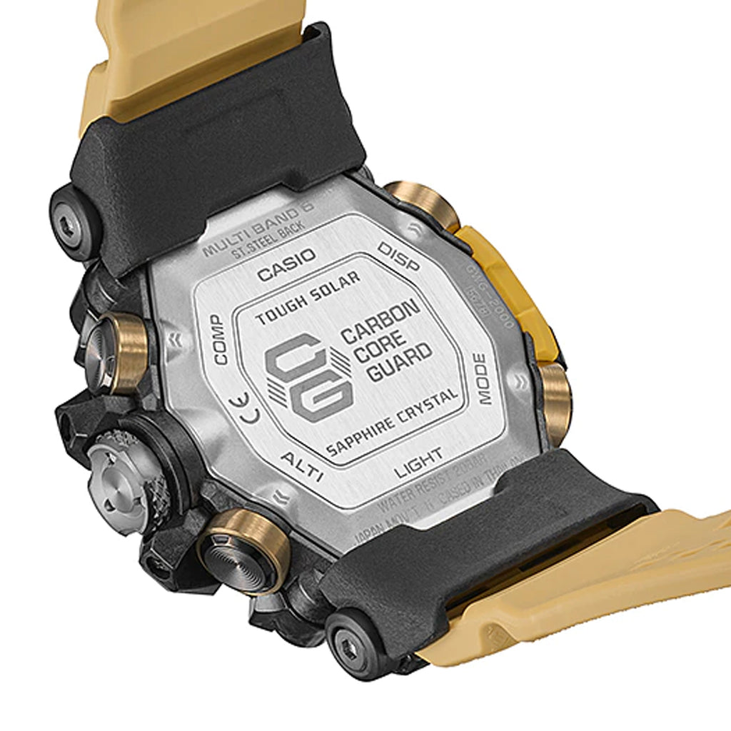 Relógio Casio G-SHOCK Mudmaster GWG-2000-1A5 *Carbon, Solar, Safira