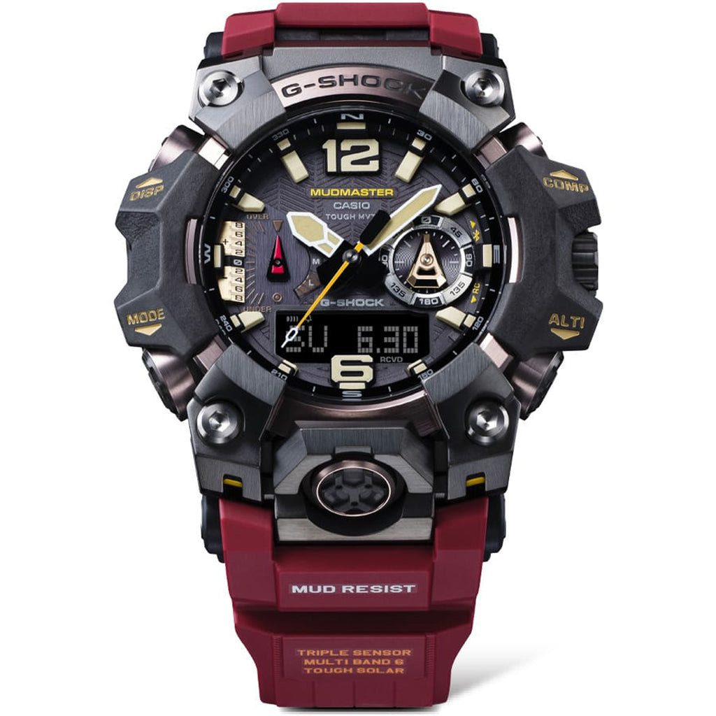 Relógio Casio G-SHOCK Mudmaster GWG-B1000-1A4DR *Carbon, Solar, Safira
