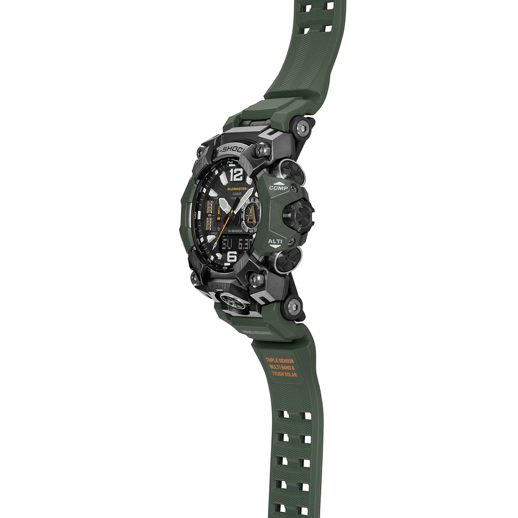 Relógio Casio G-SHOCK Mudmaster GWG-B1000-3ADR *Carbon, Solar, Safira
