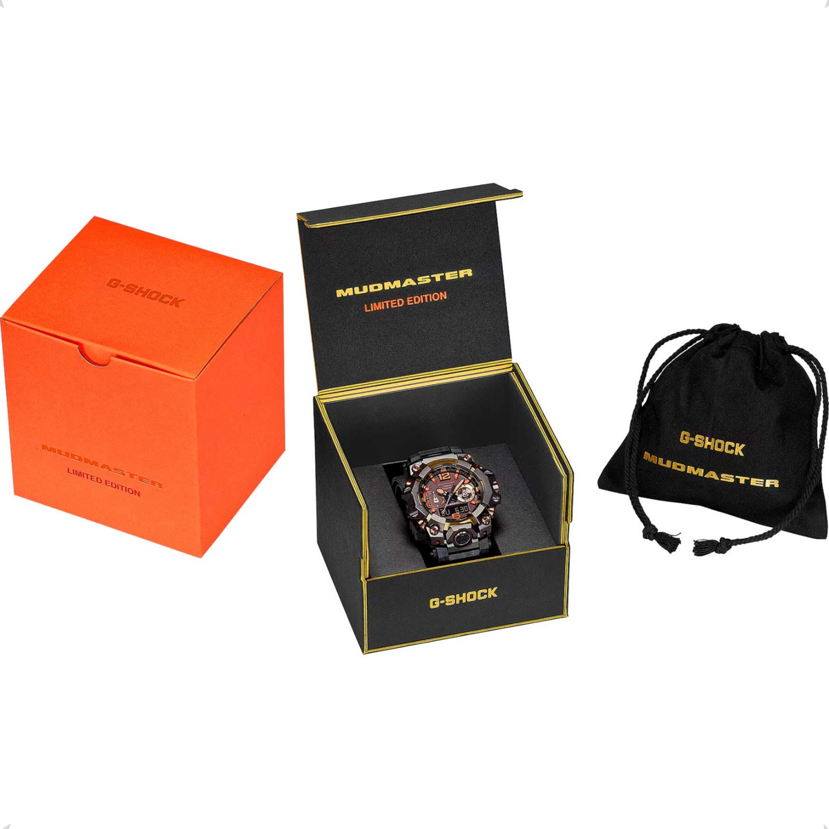 Relógio Casio G-SHOCK Mudmaster GWG-B1000MG-1A9DR *Magma Gold