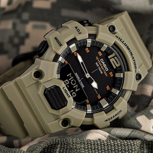 Relógio CASIO Masculino Digi/Ana HDC-700-3A3VDF