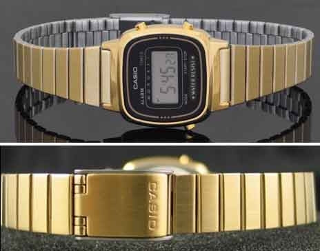 Relógio CASIO Feminino Vintage LA670WGA-1DF