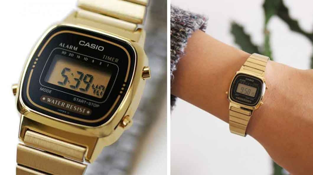 Relógio CASIO Feminino Vintage LA670WGA-1DF