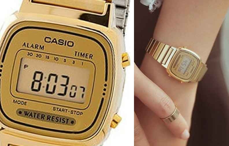 Relógio CASIO Feminino Vintage LA670WGA-9DF