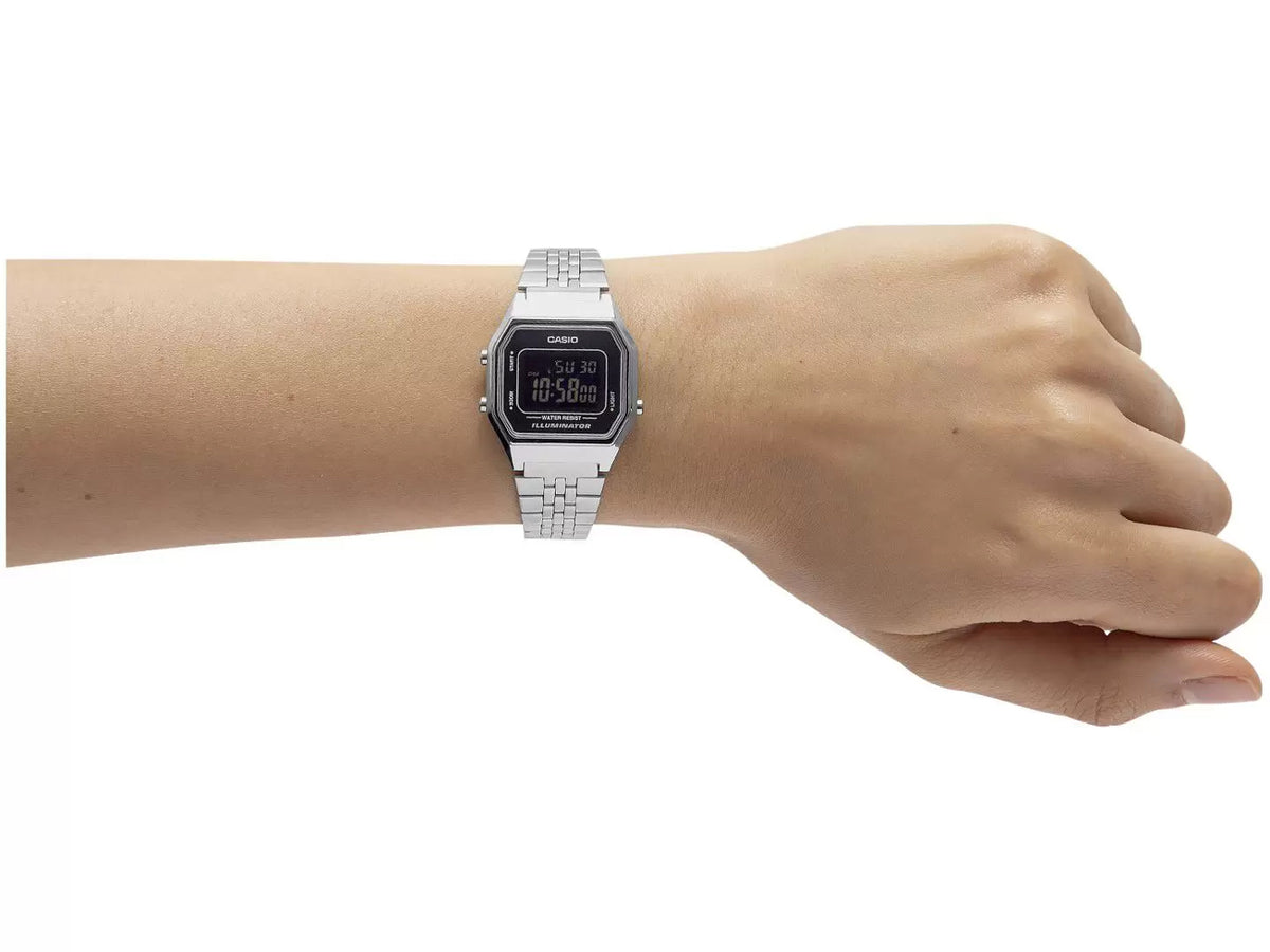 Relógio CASIO Feminino Vintage LA680WA-1BDF