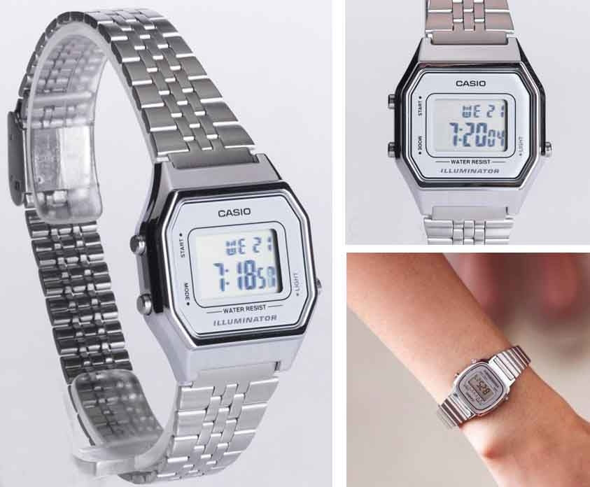 Relógio CASIO Feminino Vintage LA680WA-7DF