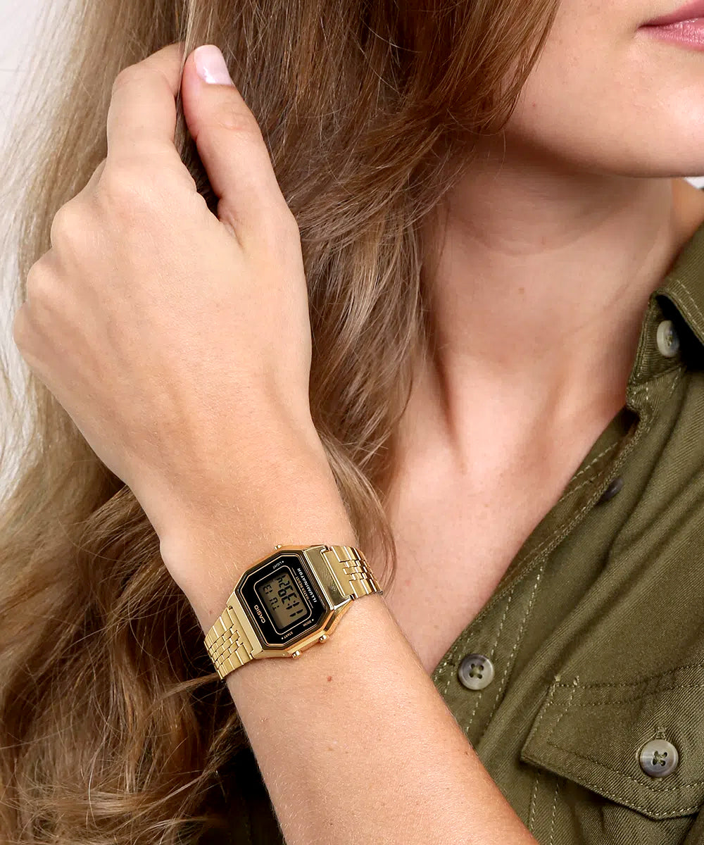 Relógio CASIO Feminino Vintage LA680WGA-1DF