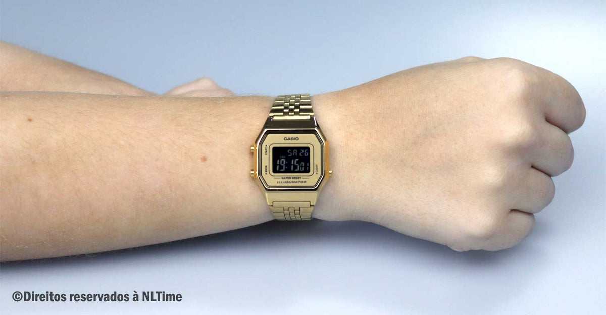 Relógio CASIO Feminino Vintage LA680WGA-9BDF