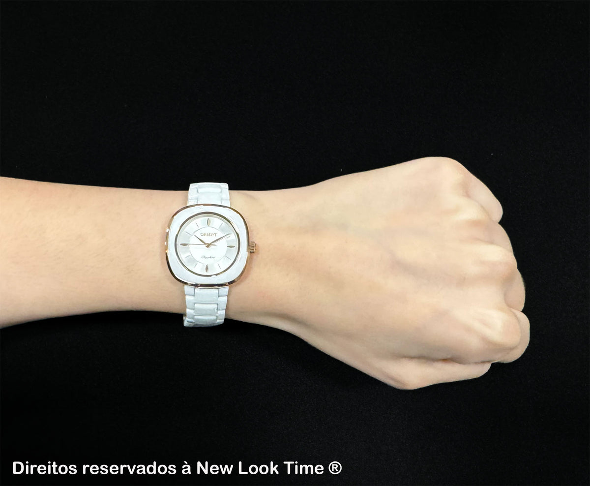 Relógio ORIENT Feminino Eternal Ceramic LTSK0016