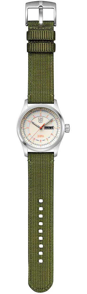 RELÓGIO LUMINOX AUTOMÁTICO ATACAMA FIELD 1907.NF *Safira *Swiss Made